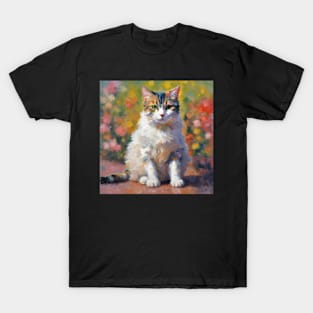 impressionism art cat pt2 T-Shirt